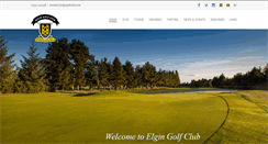 Desktop Screenshot of elgingolfclub.com